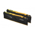 HyperX Fury RGB HX426C16FB3AK2/16 16GB (8GB x2) DDR4 2666MHz Non ECC Memory RAM DIMM