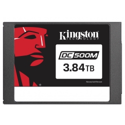 Kingston 3.84TB (3840GB) DC500M SSD 2.5 Inch 7mm, SATA 3.0 (6Gb/s), 555MB/s R, 520MB/s W