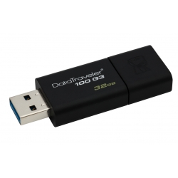 Kingston 32GB USB 3.0 DataTraveler Flash Drive, USB 3.0, 100MB/s