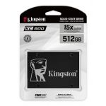 Kingston 512GB KC600 SSD 2.5 Inch 7mm, SATA 3.0 (6Gb/s), 3D TLC, 550MB/s R, 520MB/s W