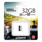 Kingston 32GB High Endurance Micro SD Card U1 A1, 95MB/s R, 30MB/s W
