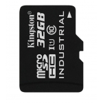 Kingston 32GB Industrial Micro SD (SDHC) Card 45MB/s R, 90MB/s W