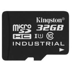 Kingston 32GB Industrial Micro SD (SDHC) Card 45MB/s R, 90MB/s W