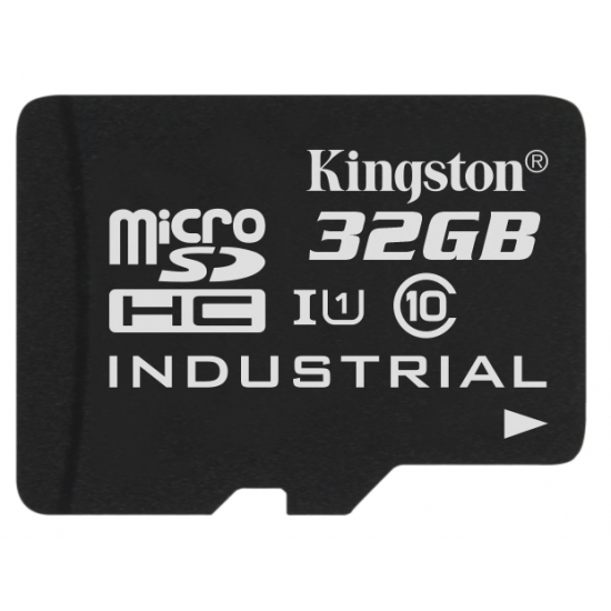 Kingston 32GB Industrial Micro SD (SDHC) Card 45MB/s R, 90MB/s W