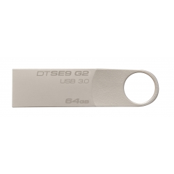 Kingston 64GB DataTraveler SE9 G2 Flash Drive USB 3.0, 100MB/s