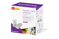 Netgear PLP1000 1000 Mbit/s Ethernet LAN White 2 pc(s)
